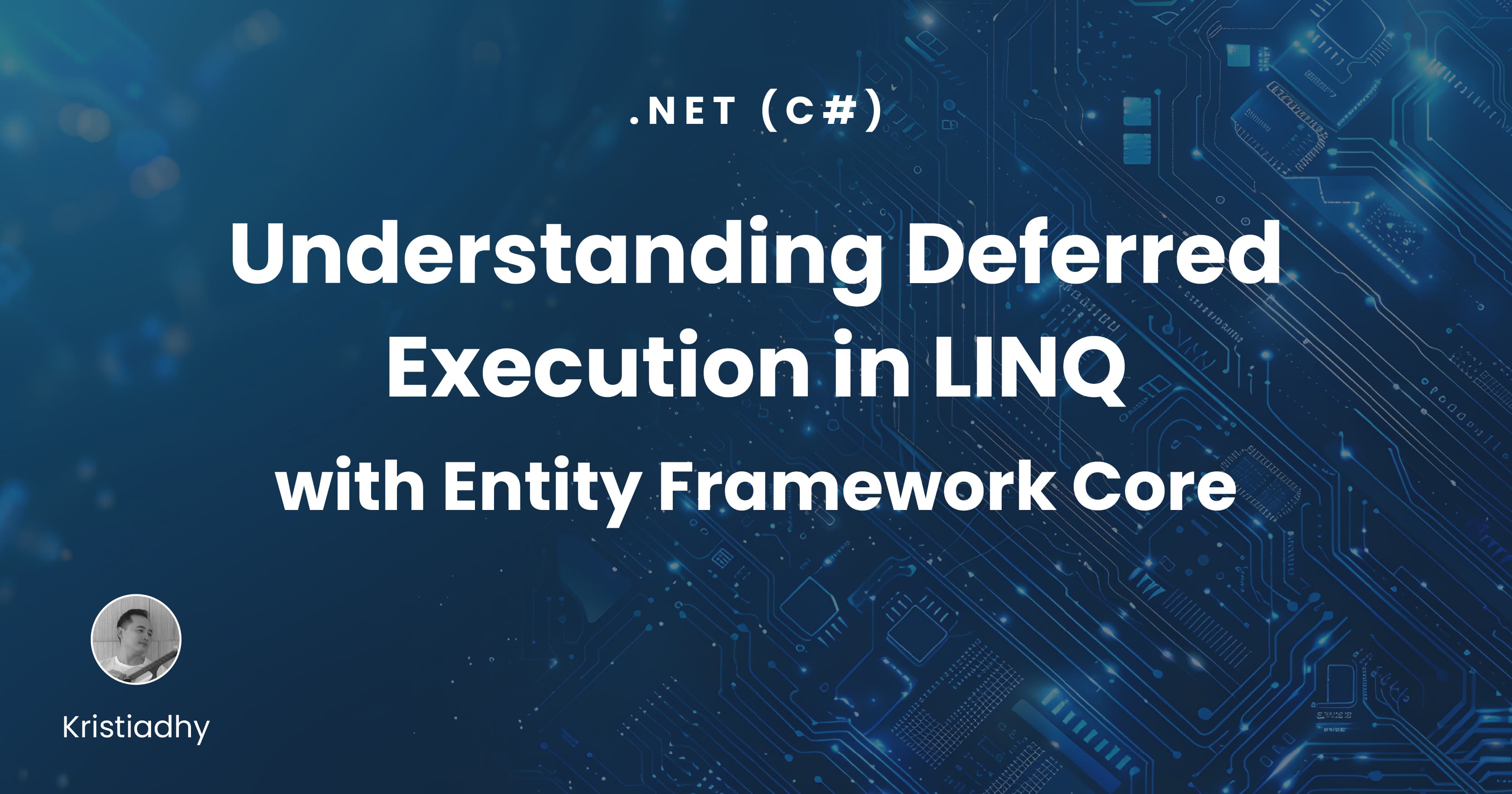 Understanding Deferred Execution in LINQ with Entity Framework Core